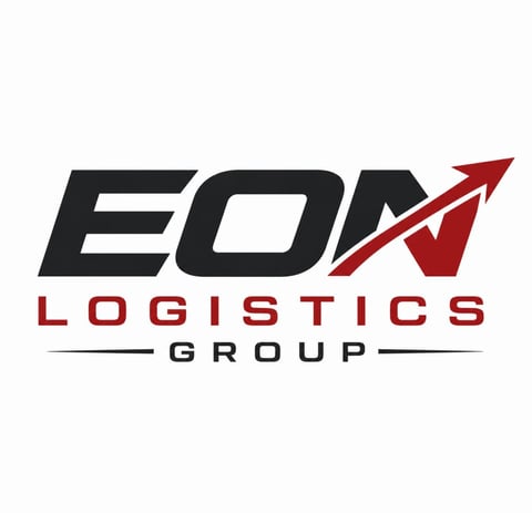 EOA Logistics Group logo with upward red arrow symbolizing growth and efficiency